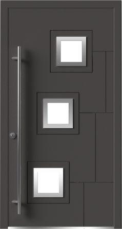 Теплые алюминиевые двери Calida Composite
