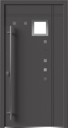 Алюминиевая дверь для зимы Calida Composite