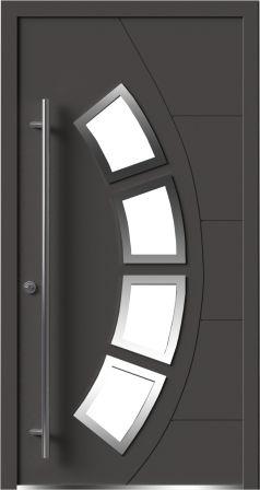 Алюминиевая дверь в дом Calida Composite