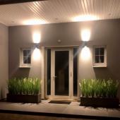 Теплая наружная алюминиевая дверь