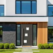 Теплые алюминиевые двери Calida Composite