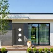 Наружная алюминиевая дверь Calida Composite