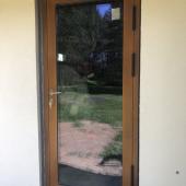 Алюминиевая дверь в дом Calida Glass