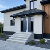 Алюминиевая дверь в дом Calida Modern