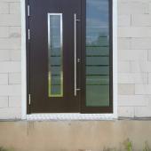 Входная дверь в частный дом производства компании Уютный Евродом