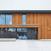 Входные алюминиевые двери 