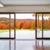 Раздвижные входные двери из стекла Vekaslide