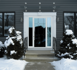 Стеклянные двери